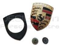 Bonnet Badge Kit for Porsche 911/964/944/924/968/928 - 90155921099, 90155921026, 7L5853611B, WHT004974