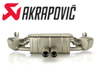 Akrapovic Titan Auspuffanlage für Porsche 981 Boxster / 981 Cayman - P-HF738