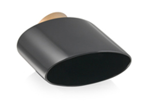 Exhaust tail pipe black edition. Porsche 993 Turbo - 99311198104, 99311198204