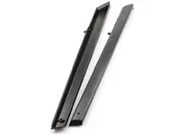 Innentüraufsatzleistenpaar unbeschnitten. Porsche 911 1975-86 - 911555083477AE, 911555084487AE, 911.555.083.47, 91155508347, 911.555.084.48, 91155508448 - DAB11.2.120, DAB112120