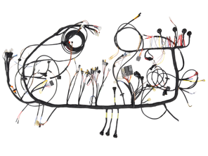 Faisceau de câbles principal (coffre). Porsche 930 Turbo 1986 (conduite à gauche). - 93061200202 - 930.612.002.02