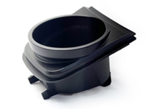 Porte-gobelet/boisson de la console centrale, profil bas. Porsche 991 / 981, 718 Boxster et Cayman