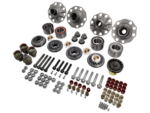 Zentralverschluss-Radschraube, Radmuttern-Satz, für Turbo / GT2 / GT3 mit PCCB-Keramikbremse - 99704460298