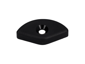 Cabriolet-Dacheckstück, Schwarz. Porsche 911 1986-89 / 964 - 9115614550170B, 9115614560170B