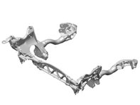 Querträger der Vorderradaufhängung. Porsche 95B Macan S / Turbo - 95B399315B