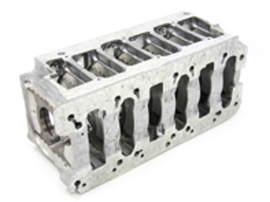 Crank shaft bearing case. Porsche 997.1 3.6L / 3.8L - 99610100708, 99610100706