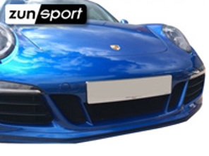 Front Bumper Stainless Steel Grill Set ZunSport. Porsche 991 GTS (With Parking Sensors) - ZPR60615, ZPR60615B, ZPR60615, ZPR60615B
