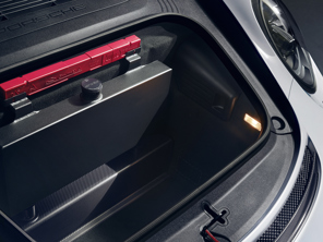 Enfriador de aire de carga con tanque de agua. Porsche 991.2 GT2 RS - 9P3805386, 9P3805386A, 9P3805386B