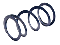 Hilfsfedern für vorderes und hinteres Gewindefahrwerk. Porsche 911