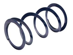 Hilfsfedern für vorderes und hinteres Gewindefahrwerk. Porsche 911