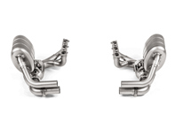 Set di testate Akrapovic Evolution (titanio). Porsche 911 (991.2) GT3 RS 2020 - 99111104782, 99111104882, 9A111302195, 9A1113021FX, 9A111302295, 9A1113022FX