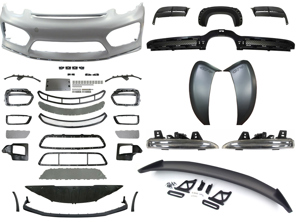 981 GT4 Look conversion kit for Porsche 981C Cayman / 981 Boxster - 981GT4KIT