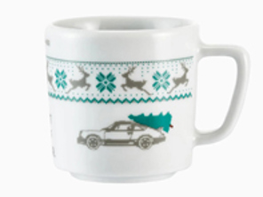 Tasse à expresso Porsche Collector no. 1 – Noël – Ltd. - WAP0500040PCLC