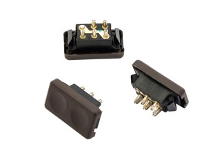 Elektrischer Fensterheberschaltersatz braun. Porsche 924 / 944 - 47795962289S, 477958622  89S