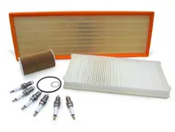 Service-Wartungskit für Porsche 996 Turbo 3,6 l Öl, Luftfilter, Zündkerzen + mehr - 90012310630, 99610722560, 99611013171, 99657221902, 99917019590