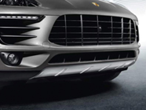 Piastra paramotore in acciaio inox (FRONTALE). Porsche 95B Macan / Macan II - 95B8078336M7, 95B807061L1E0, 95B807061K1E0, 95B807061A1E0, 95B8070611E0