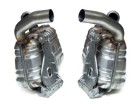 Exhaust muffler / silencer replacement OE Porsche 996 Gen2 - 99611113168, 99611113268, 99611113157, 99611113257