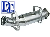 Pots d'échappement Catalyseur 100 cellules pour Porsche 964 C2/ C4 DesignTek - 96411321306, 96411321310, 96411321316, 96411321317, 96411104205