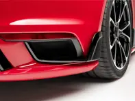 TechArt rear bumper air outlets. Porsche 992 turbo - 092.100.584.009