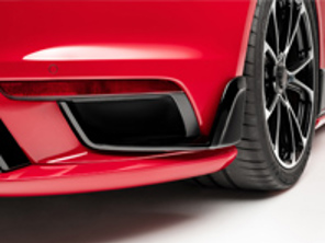 TechArt Luftauslässe im hinteren Stoßfänger. Porsche 992 turbo - 092.100.584.009