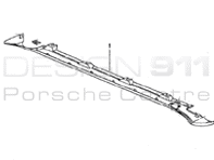 Plastic Under Sill. Porsche 993 Carrera C2S / C4S / 993 Turbo - 9935591250001C, 9935591260001C, 9935591250301C, 9935591260301C