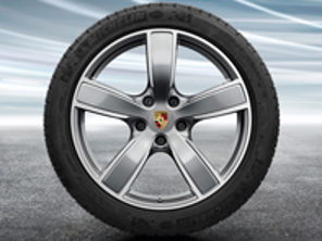 20' Cayenne Sport Classic Jantes en alliage et pneus d'hiver Porsche d'origine - 9Y0044630D