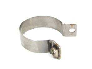 Abrazadera para silenciador de escape. Porsche 981 Boxster / 981C Caimán - 98111128102, 98111128101