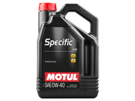 Olio motore completamente sintetico MOTUL SPECIFIC A40 0W-40 - Flacone da 5 litri - 0W/40, 0W-40 - 112075