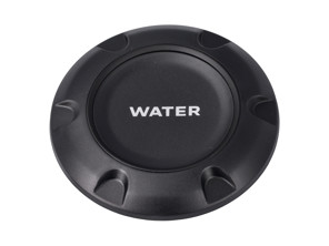 Engine bay water cap RS style Black. Porsche 982 (718) Cayman GT4 RS 2019>> - 981551383011E0, 981551433031E0