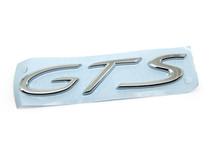 GTS - Chrome rear badge for Porsche 970 Panamera - 97055926500