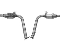 Exhaust 100 cell catalytic converter pipes sports. Porsche Boxster 986 2.5L - 996113921AX, 996113922AX, 99611399201, 99611392101, 1620300810