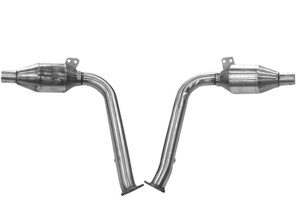 Tubos de escape catalítico de 100 celdas deportivos. Porsche Boxster 986 2.5L - 996113921AX, 996113922AX, 99611399201, 99611392101, 1620300810