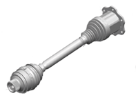 Arbre de transmission. Porsche Macan Turbo - 95B407271E, 95B407271C, 95B407271G, 95B407271J, 95B407271L