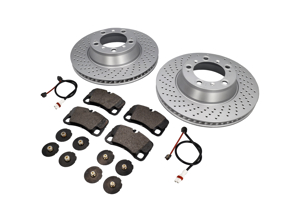 HINTERE Bremsbeläge und Bremsscheibenpaket Porsche 997 3.6L C4 - 99735294904, 99761275402, 99635208600, 99635208602, 99635240502, 99635240602