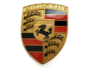 Front Bonnet Handle Badge. Porsche 356 - 64455921002