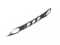 Trim rear bumper exhaust surround stainless steel. Porsche 992 Dakar - 9928075316M7, 992807531  6M7