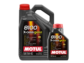Aceite de motor MOTUL 8100 X-CESS GEN2 5W-40 6 litros - 109776, 109774