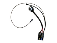 Wire harness for hazard warning switch. Porsche 911 70-72 - 91161201400 - 1696350100