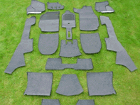 Innenteppich-Set. Porsche 911 1969-73