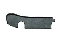 Joint de couche intermédiaire de pare-chocs avant. Porsche 911 - 91150332500, 91150332600, 911.503.325.00, 911.503.326.00 - 1680350100, 1680350200