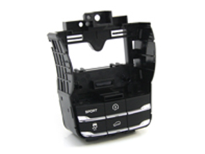 Panneau de commande de la console centrale avec boutons-poussoirs. Porsche 958 Cayenne - 95861313500