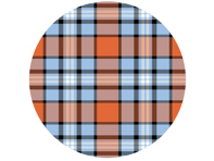 SOLM (Racing) polyviscose tartan fabric, inspiration: Le Mans, Ford GT, Porsche 917, Steve McQueen