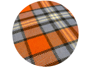 SOLM (Racing) wool tartan fabric, inspiration: Le Mans, Ford GT, Porsche 917, Steve McQueen *SAMPLE*