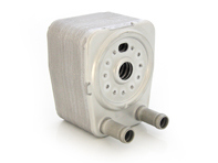 Radiator Oil Cooler on Engine. Porsche 955/957/958 Cayenne - 95510702103, 95510702100, 95510702101, 95510702102