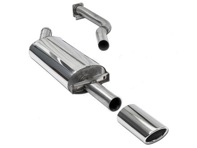 Sport rear silencer for Porsche 944 turbo CARGRAPHIC N-GT - 95111108301, 95111104100