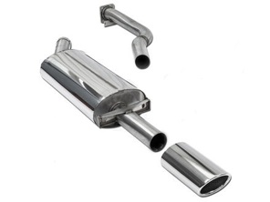 Silencieux arrière sport pour Porsche 944 turbo CARGRAPHIC N-GT - 95111108301, 95111104100