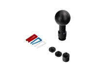 Pommeau de levier de vitesse en aluminium usiné. Porsche 911 1989 - présent / 986 / 987 / 981 / 718 / 944 / 968 / 928