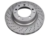 Rotor de disco de freno, Trasero. Escudo estándar Z. Porsche 911 / 930 (93035204502 y 93035204601) - 460.1510.20, 93035204501, 93035204500, 93035204601, 93035204600, 93035204502, 93035204601, 460.1509.20 - 460.1509.20, 460.1510.20