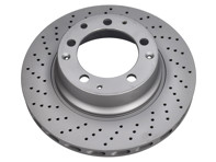 Brake disc rotor, Rear. Standard Coat Z. Porsche 911 / 930 (93035204502 & 93035204601) - 460.1510.20, 93035204501, 93035204500, 93035204601, 93035204600, 93035204502, 93035204601