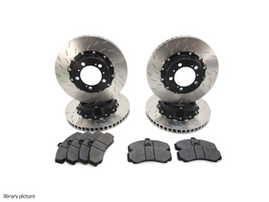 Kit disque et plaquettes de frein PFC de rechange pour Porsche 991 GT3 Cup / Cayman GT4 Clubsport - 380.32.0054.451, 380.32.0054.461, 380.30.0047.451, 380.30.0047.461, 7968, 7969, 7968.11.28.44, 7969.11.26.44